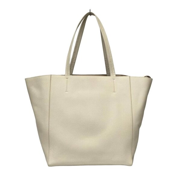 CELINE Cabas Phantom Cream Leather - Tote Bag 700-052625 - Picture 2 of 14